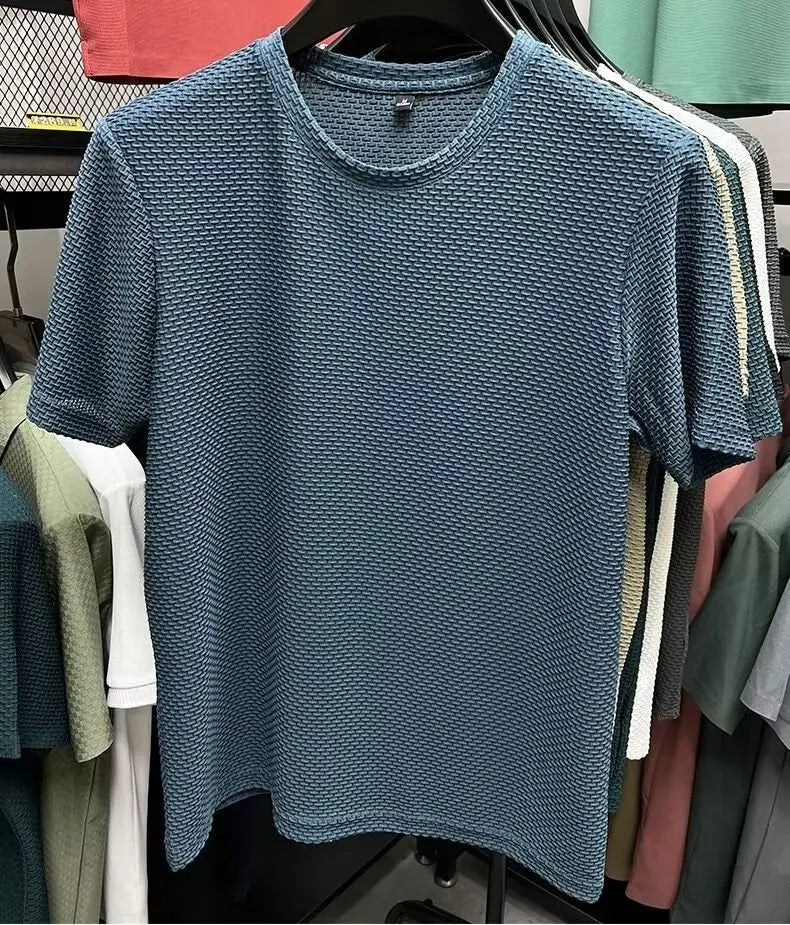 Bamboo Mesh Ice Silk T-shirt
